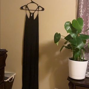 Maxi black dress